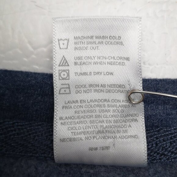 NFL Team Apparel Ladies Size XXL Fleece Lined Navy Patriots Logo Sleepwear - Picture 4 of 8